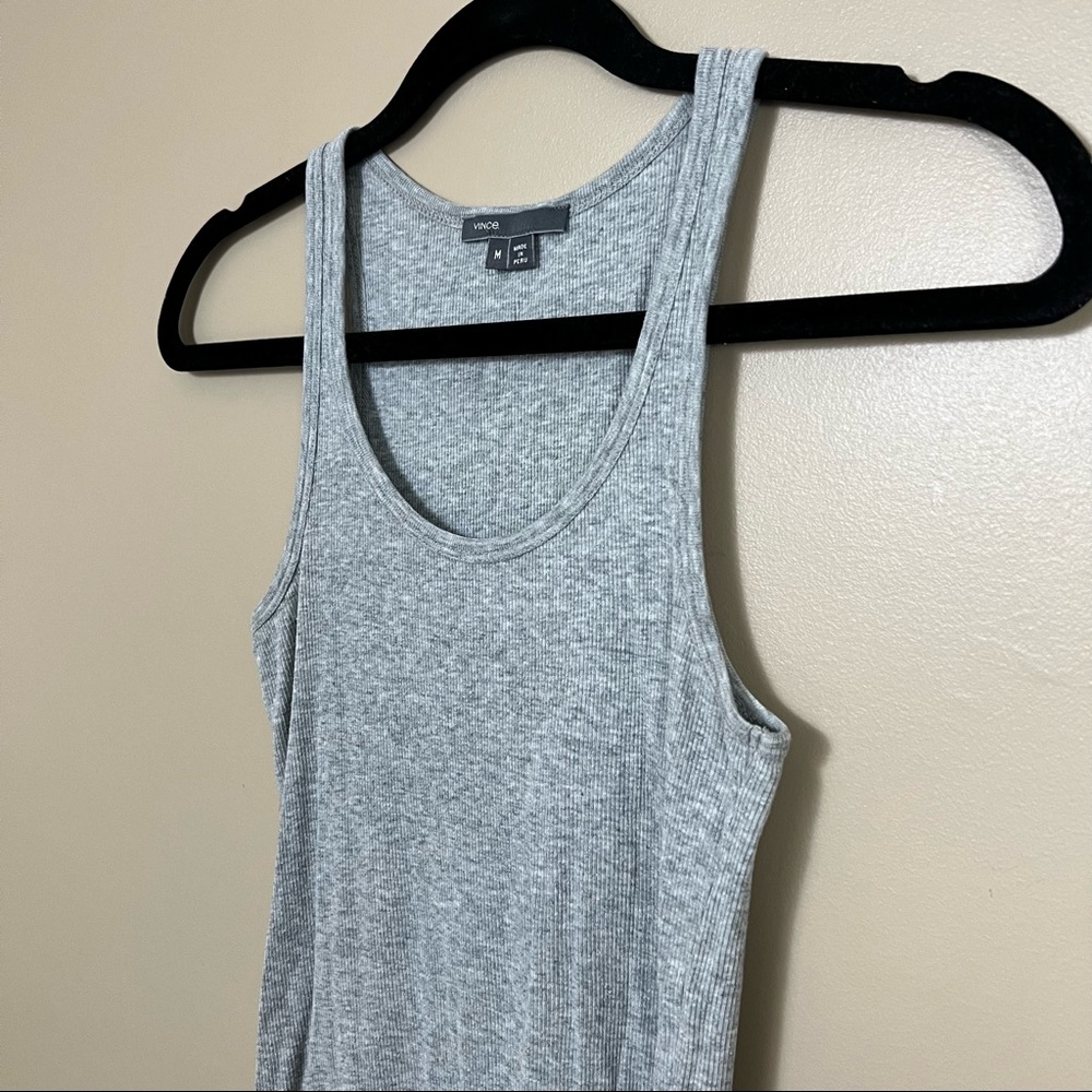 Sold Vince Ribbed Tank - Picture 2 of 3